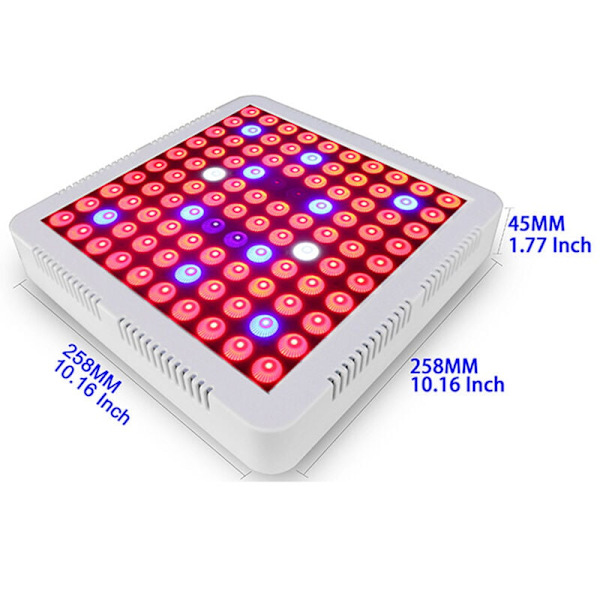 300W LED växtlampa Full Spectrum inomhus Hydro växt växer panel Led växtlampa växer lampa EU-kontakt