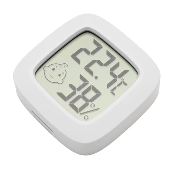 LCD Digital Hygrometer Termometer Innendørs Elektronisk Temperatur Fuktighet Meter Sensor Måler Værstasjon