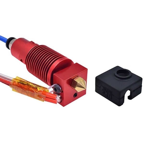 Uppgradera 2 i 1 Extruder Hot End Kit 12V till 1,75 mm Dubbel Färg för CR10S PRO Ender-3 CREALITY 3D-skrivare