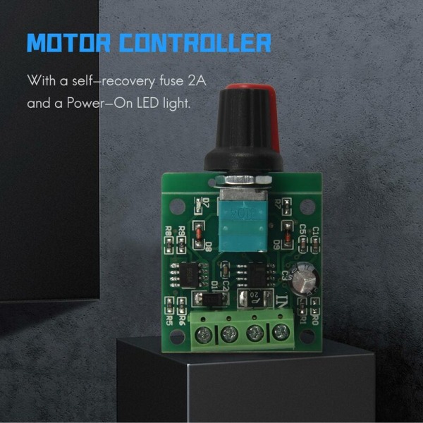 DC 1.8V 3V 5V 6V 12V 2A 30W PWM Motor Controller Controller 1803b K7