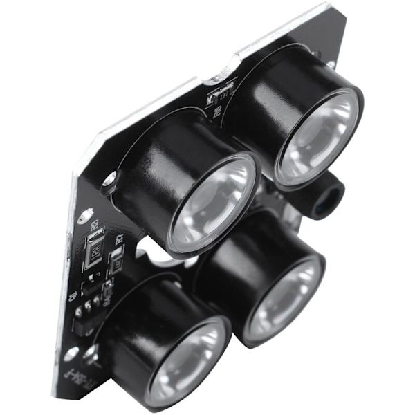 4 IR-matriser LED infraröd punkt LED-kort 4x IR för nattvision CCTV-kameror (52 mm diameter)