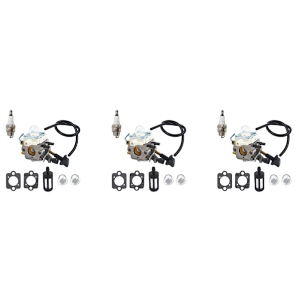 3X Kaasutin Bg86 Sh56Sh86 Sh86C C1M-S261B Lehtipuhaltimet Lumilingot A