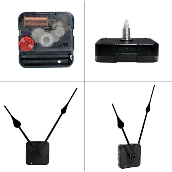 1x Tyst Kvartsurverk med 2 Visare för DIY-Reparation