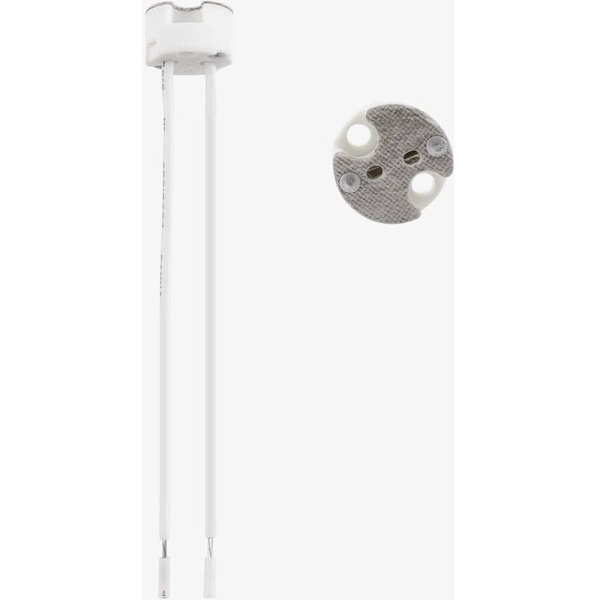 Sats med 10 GU5.3-socklar - GU5.3 eller MR16-sockel - Hållare med 12V-kabel - För glödlampor som LED-halogenspotlight Adélala