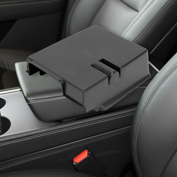 for Tesla Model 3 Model Y 2021 Bilens Sentrale Armlene Oppbevaringsboks Biltilbehør Konsolholder Hanskeorganisator