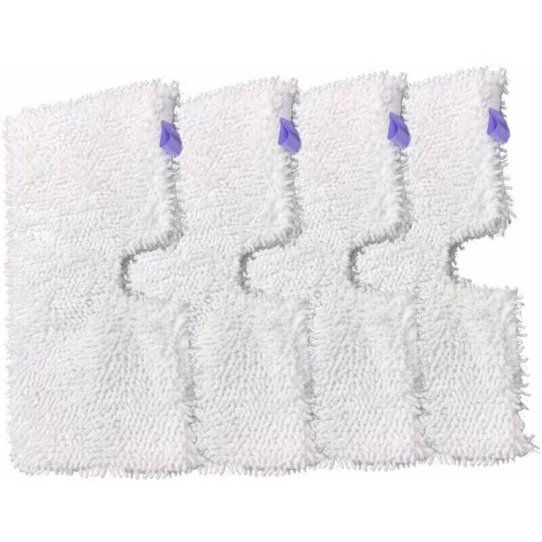 4 kpl Mikrokuitu Vaihtopyyhkeitä Kotikäyttöön Shark Steam Mop -höyrymopille S3500 S3550 S3901 S3601 S3501 -sarjoille