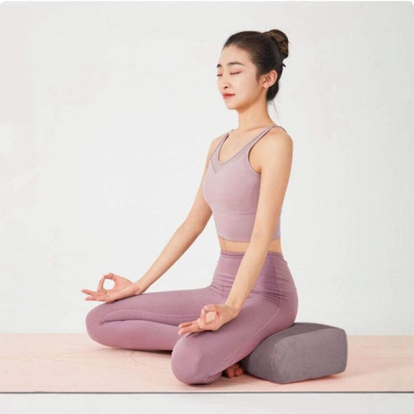 Yogakudde för Meditation och Stöd - Rektangulär Kudde - Maskintvättbara Tillbehör