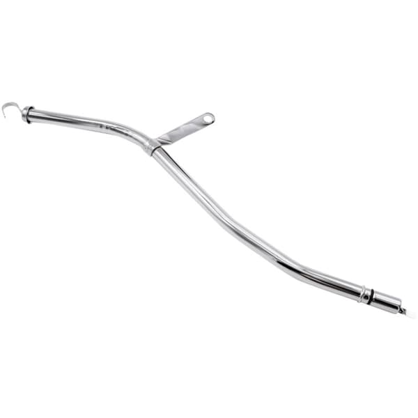 Forkromet pejlepind og rør til automatgear 25 tommer TH-400 9765A forkromet stål