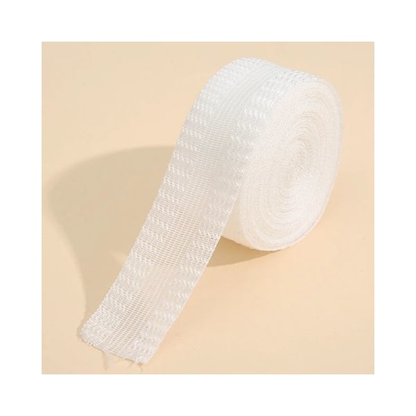 Itsekiintopinta Housut Silitys Housujen Reuna Lyhentää Korjaa Housut Farkuille Vaatteille Denim Housuille DIY Ompele Kangas Valkoinen 5m