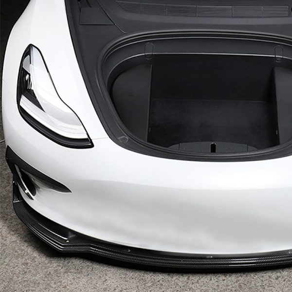 Förvaringslåda för bagageutrymme fram, vänster sida, tillbehör för interiörmodifiering, till Tesla Model 3 2017–2019