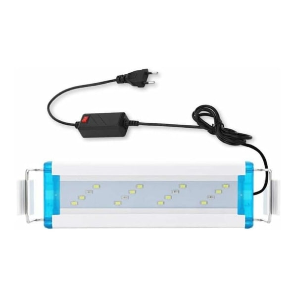 LED Aquarium Lighting, LED Aquarium Lamp, 18-58cm Mycket tunn LED-lampa för Aquarium for Lighting