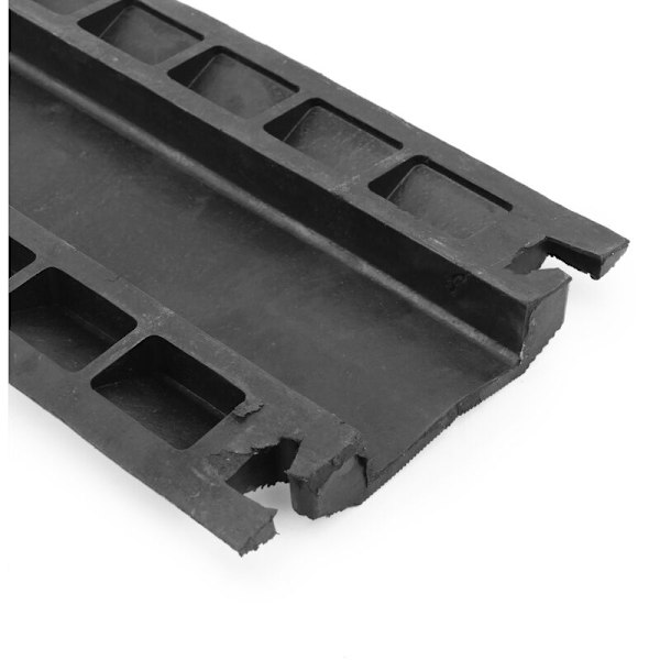 Gulvbeskyttelse for 1-veis gummikabler 102 x 21,5 cm