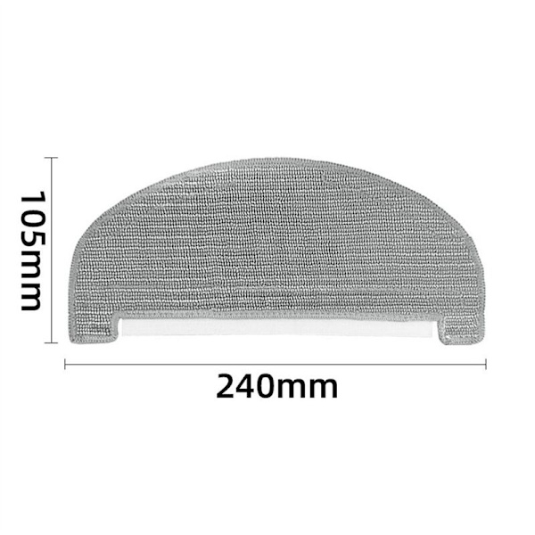 6 stk. Sweeper Mop til G40 Hybrid Udskiftning Reservedele