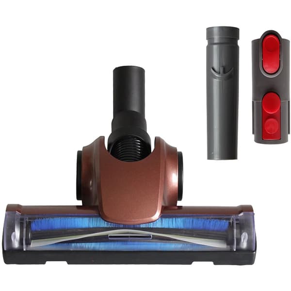 32mm Interface Diameter Brush Head Floor Brush Efficient Cleaning Brush with 2 Adapters for V7 V8 Brush Replacement