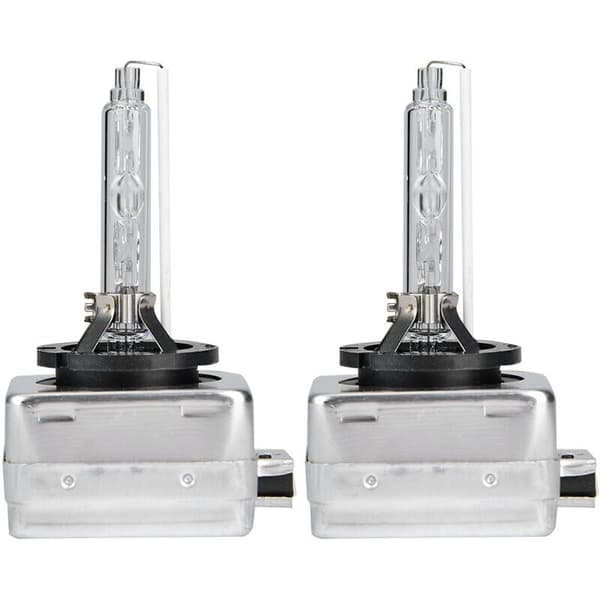 2 stk D1S 6000K 35W Xenon-frontlykter for bil, erstatningslyspærer,