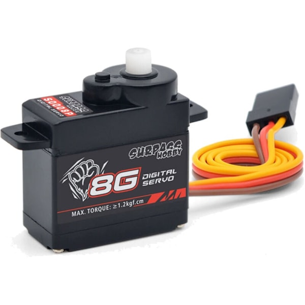 8G Digitaalinen vaihde muovi servo RC auto lentokoneet kiinteä siipi helikopteri