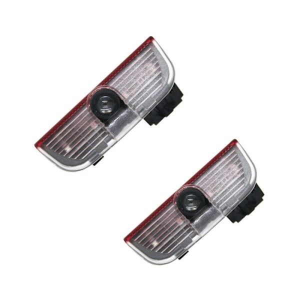 2 st LED-dörrvarningsljus Laserprojektor Ghost Shadow Logotypljus för Skoda Superb 2009 2010 2011 2012 2013 2014 2015