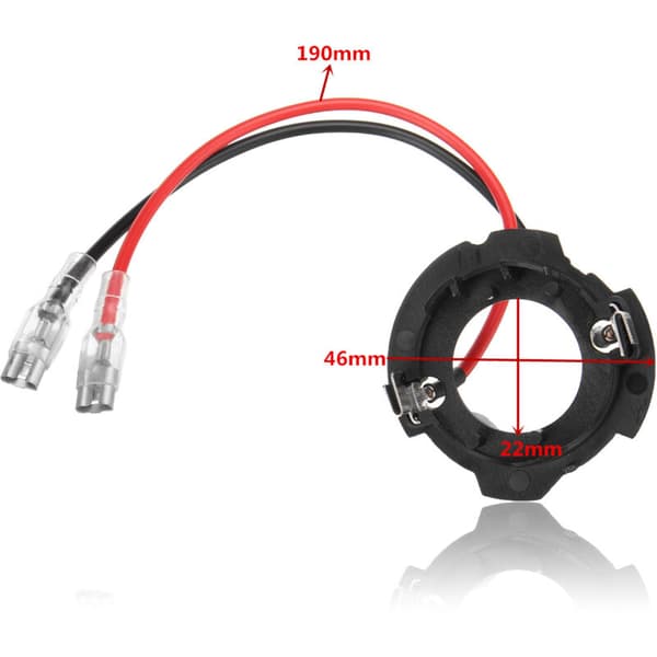 2X H7 Led -ajovalopolttimon kannan pidikekiinnike sovitin Golf 5 Mk5