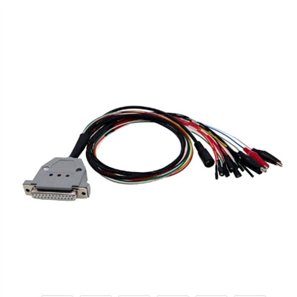 2X 3 LED-lys med DB25 Boot Bench-kabel for SM2 PRO+ J2534 VCI Les Skriv ECU BATT VCC KLINE CAN-L