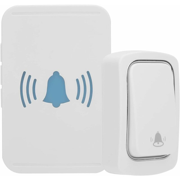 WiFi Smart Trådløs Dørklokke Selvdrevet Telefon Fjernbetjening Alarm US Standard 110-240V AC Til Hjemmet