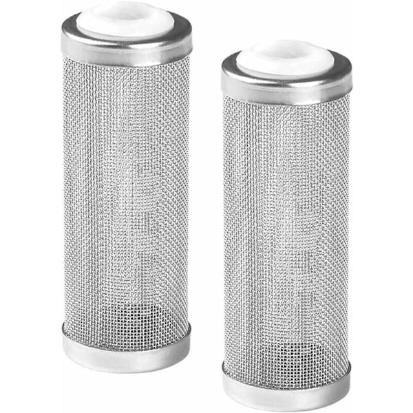 Akvariumfilterbeskyttelse, Rustfritt Stål Rekefilter, Mesh Filterbeskyttelse Akvarium Perkolatorbeskyttelse Beskytter Fisk Reke Inntak, 16mm, 2 stk