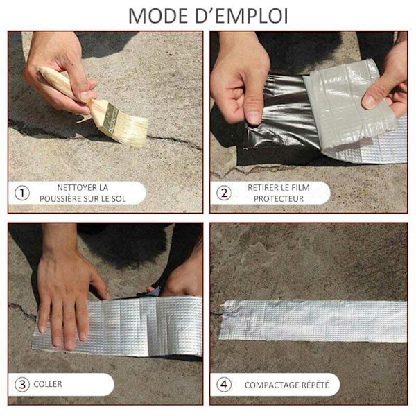 Hyperkestävä ja vedenpitävä liima-teippa 5cm5M - RWMonipuolinen liima-teippa