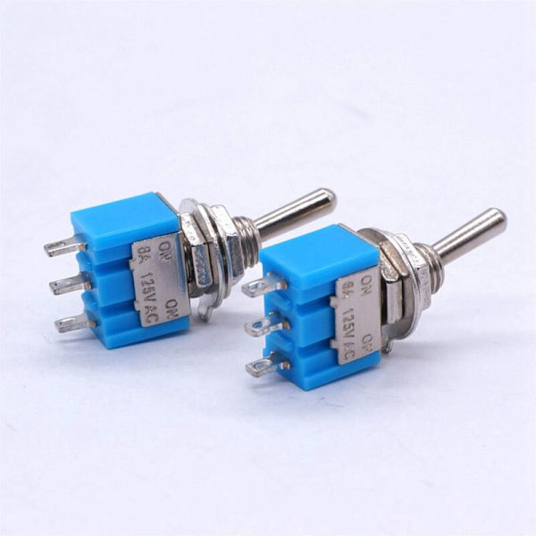 20 st SPDT Mini Växelströmbrytare 3-polig 2-läges ON/ON Miniatyr 6A 125V AC -102