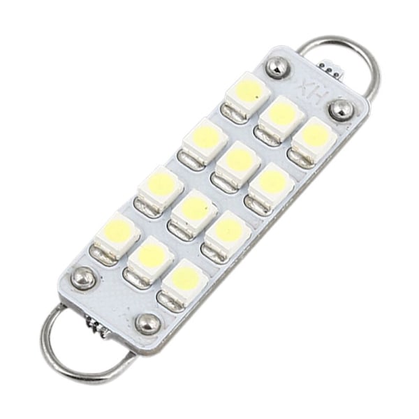 4 stk. 44mm 12-SMD hvide Festoon pærer 561 562