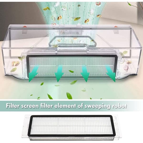 8 stk. HEPA-filter til S5 S50 S51 S55 S6 S6 MAXV S5 MAX T6 T7 S4 Max S4 E5 E4 E20 E25 E35 C10