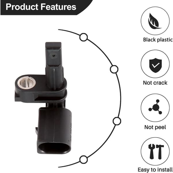 ABS-hastighetssensor for - - 92A - 2010-2015 WHT005651 95860640501