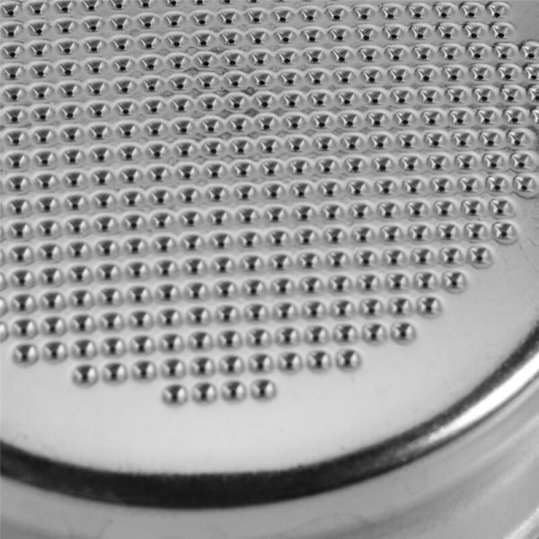 2X Kaffeefilter, 51mm Rustfrit Stål Kaffe Kop Kurv, Kaffe Filter, Maskine Tilbehør A