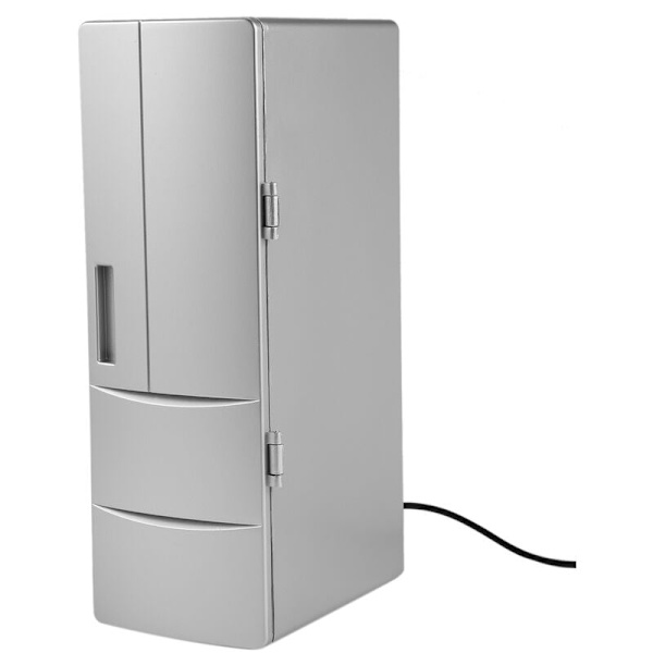 Jääkaappi Minipakastin Usb Jääkaappi Jäähdytin Lämmitin Olutlaatikko Juoma Matkajääkaappi Kannettava Autotoimisto