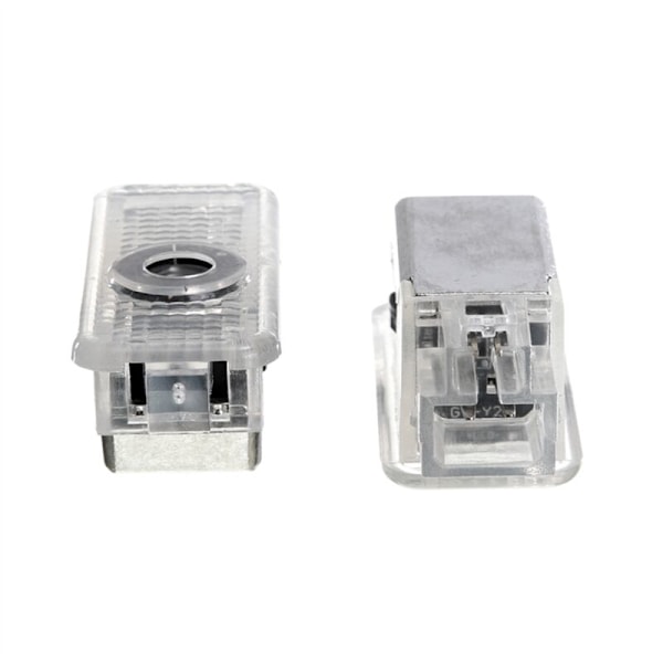 2 st LED-projektor för bildörrs välkomstljusdekoration för A6L Q5 Q3 A3 A5 A7 A8 A4L S4 S5 S6