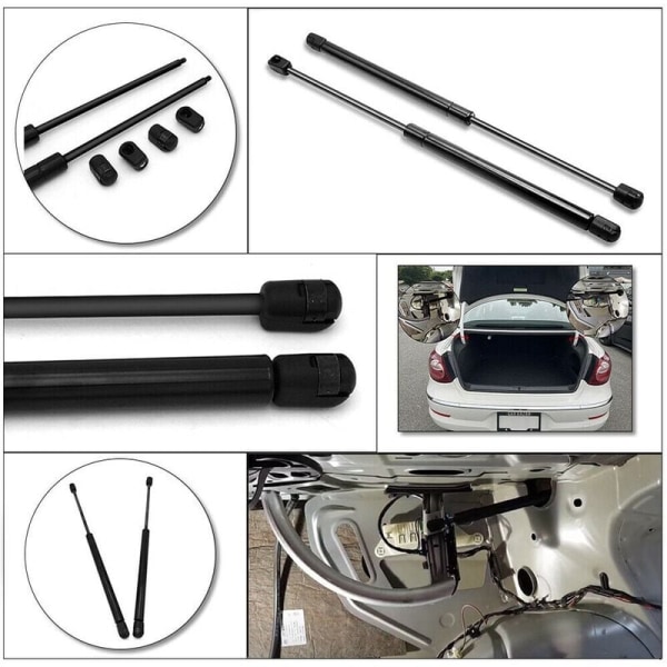 2 st bakluckespelare gasfjäder lyftstöd 3C5827550C för Passat B6 3C Sedan 2006-2011 3C5827550C