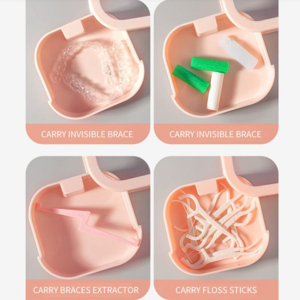 2 stk. hårstrik-arrangør, bærbar rejse-qtip-holder, badeværelsesopbevaringsarrangør qtip vatpinddispenser Dispenser Box