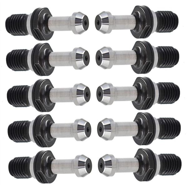 10 st BT40 Stud Retention Button 90 graders dragning, 0,589 tum ersättning för KiaMori Seiki