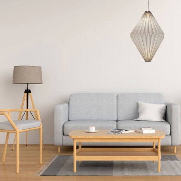 Pohjoismainen moderni minimalistinen luova taittuva lyhtyvarjostin ravintolabaarikahvilan lyhty B