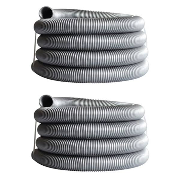 2 st 1M Inner Diameter 50mm Dammsugare Tråd Mjuk Slang Maskin Absorption Rör Sugrör Vakuum