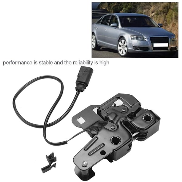 Billås Motorpanser Lås, Nedre Deksel Lås for A6L A6 S6 A4 S4 Delenummer: 4F0823509A