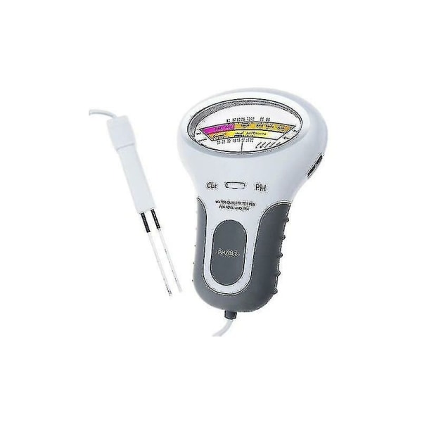 2 i 1 Ph Klor Tester Pc-102 Ph Tester Klor Vandkvalitet Test Enhed Cl2 Måling til Svømmebassin Akvarium -