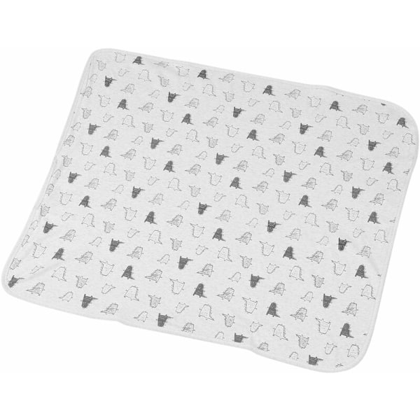 Supermjuk bomullssängkläder Tiered filt - Born Swaddle Envelope Cartoon Spädbarn Barnvagn Tryckt Wrap