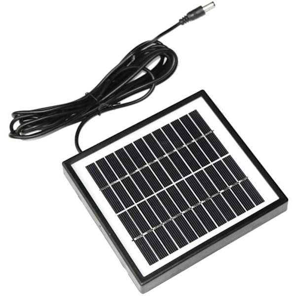 12V 2W aurinkopaneeli aurinkopuutarhavalopaneelin DIY-osat DC-portti aurinkopaneeli akkumoduuli akkulaturille