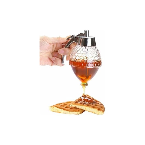 Honningdispenser, Honningdispenser Pot med Base, Bageværktøj-