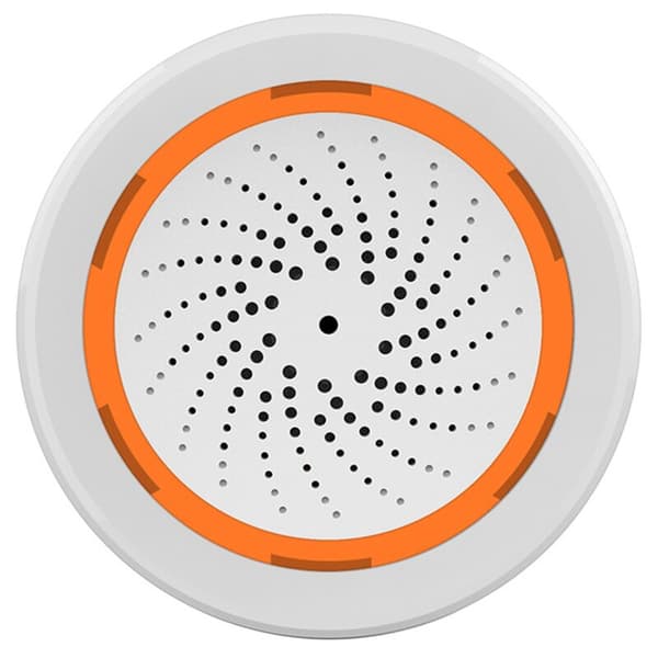 ZigBee lyd- og lyssensor NEO 90DB innebygd sirenealarmsensor Tuya Smart Life