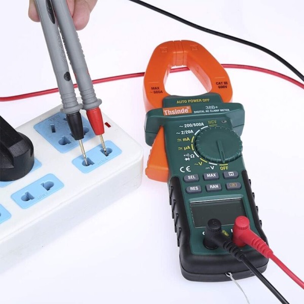 1000V 20A Multimeter Testledningar Bananpluggprober 2 Set Digital Multimeter Prober Elektrisk Testprob & 1 Set Alligatorklämmor