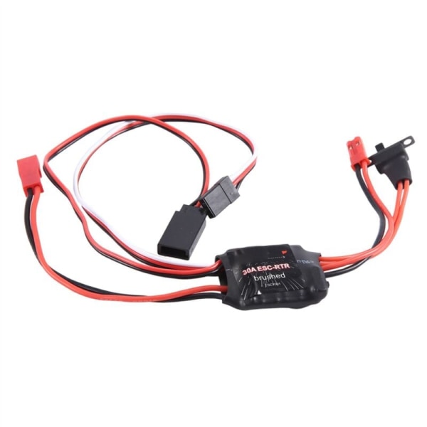 30A borstad ESC och 88T kraftfull magnetisk motor 030 Combo för RC bil 1/24 SCX24 uppgraderingssats på JST-kontakt