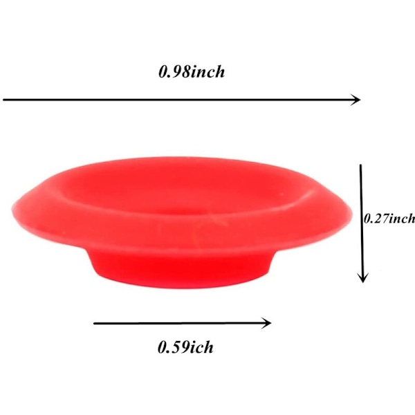 Silikone Gummipakninger, 25 stk Grolsch Silikone Tætninger til Flip Top Drikkedunke