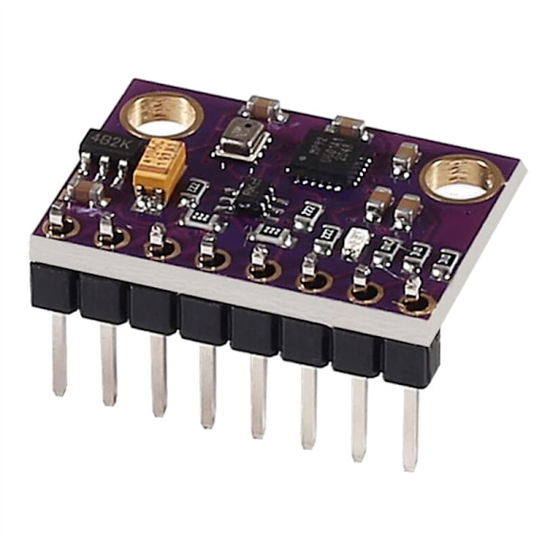 2 st MPU9250 BMP280 SPI IIC/I2C 10DOF Accelerometer Gyroskop Kompass 9-axlig Sensormodul GY-91
