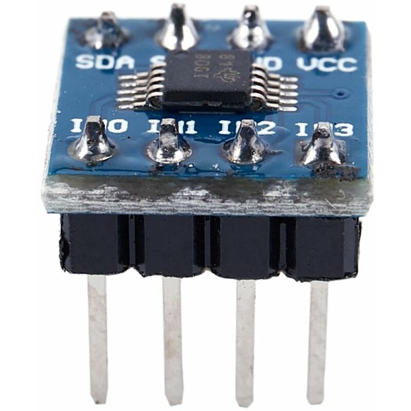 Mini Ads1115 Modul 4 Kanaler 4 Bit I2C Adc Pro Gain Förstärkare För Arduino Blå