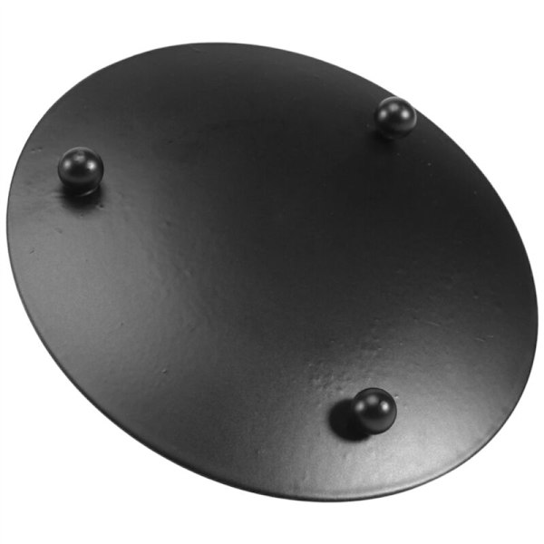 Pakke med 4 lysholdere i jern, lysholdere for søylelys, for LED- og vokslys, kjegler, spa, bryllup (gull + svart)